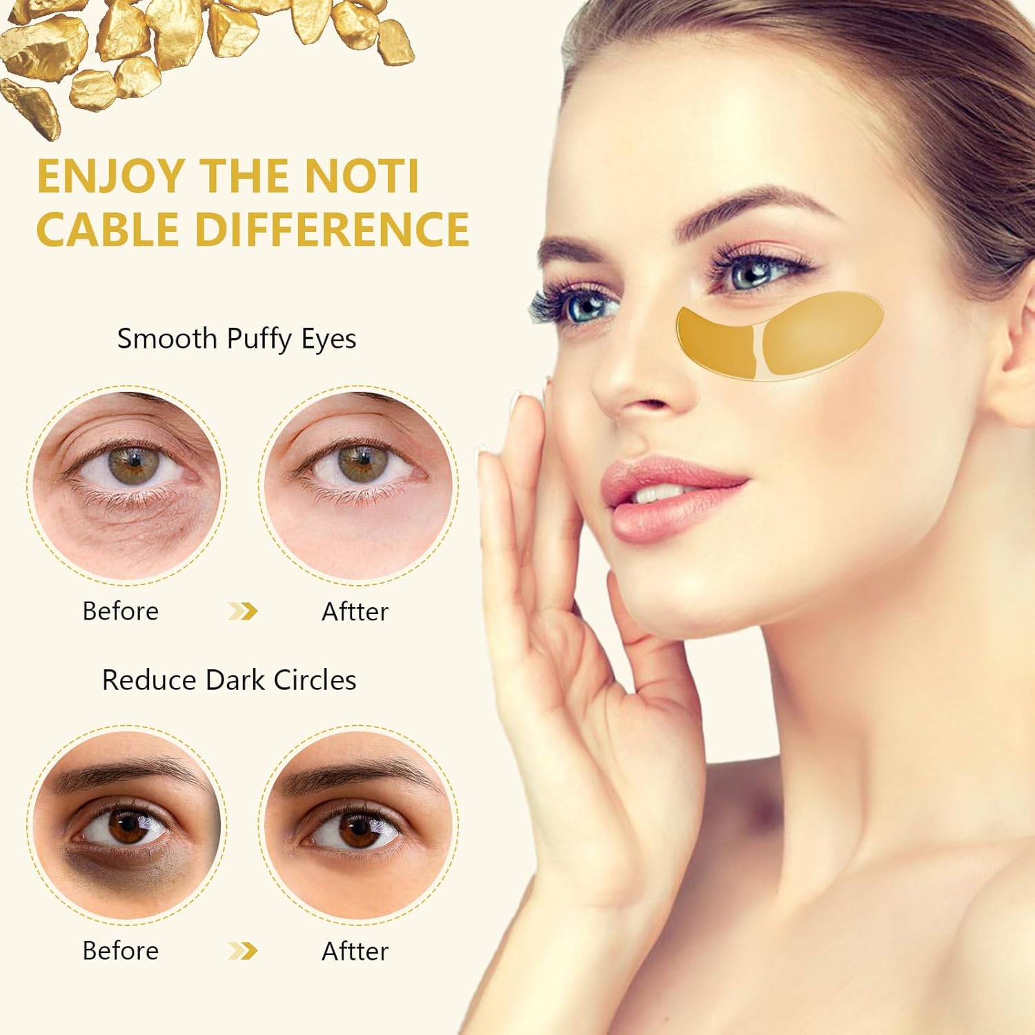 Thumbnail 4 de Patch Occhi Collagene 60 pezzi: riduzione occhiaie e borse con effetto tonificante