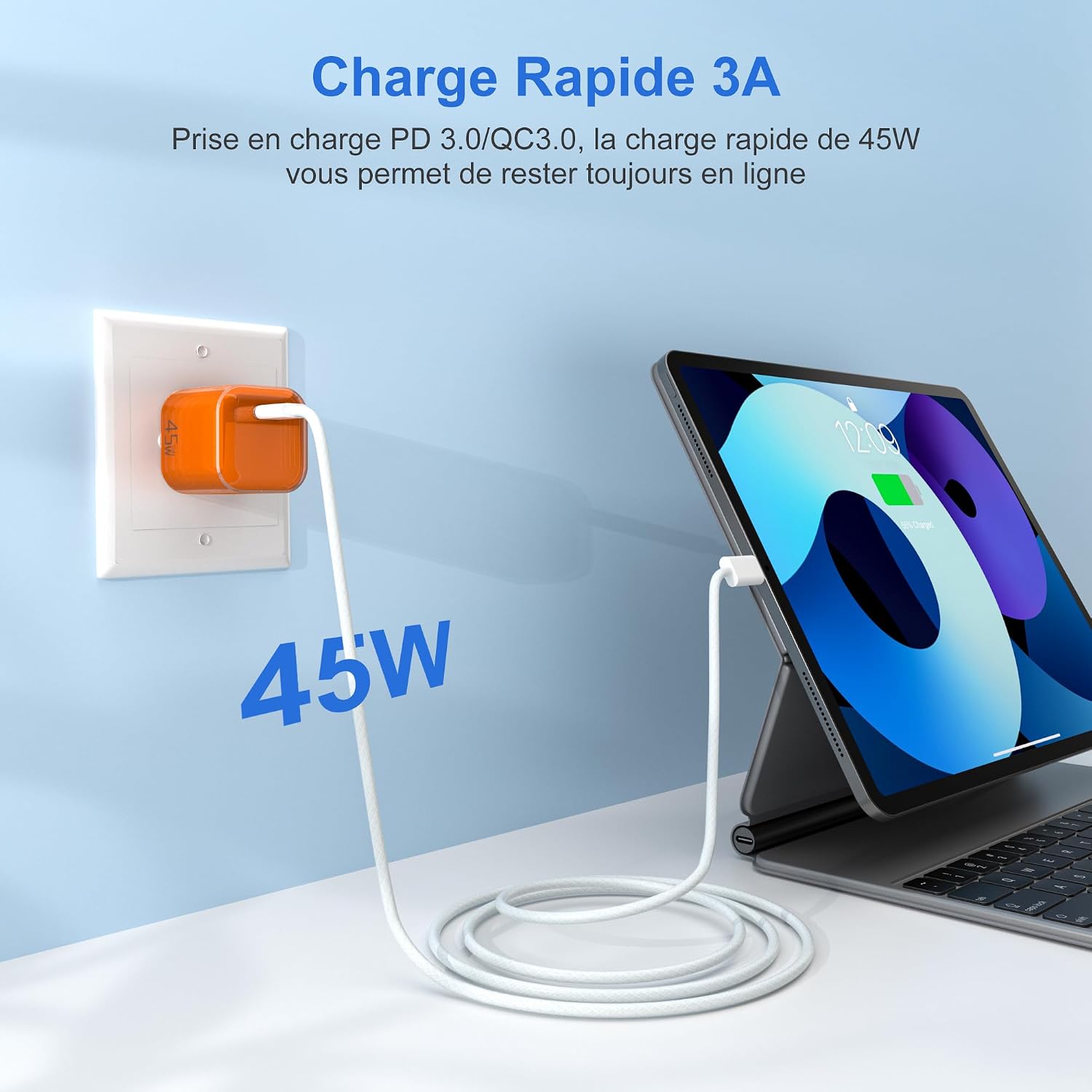 Thumbnail 2 de YISH Chargeur USB C Rapide 45W GaN