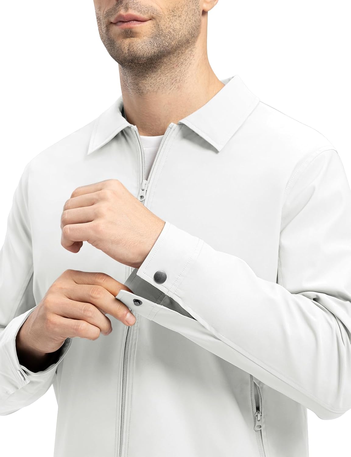 Detalle 2 de TBMPOY Men's Lightweight Windbreaker