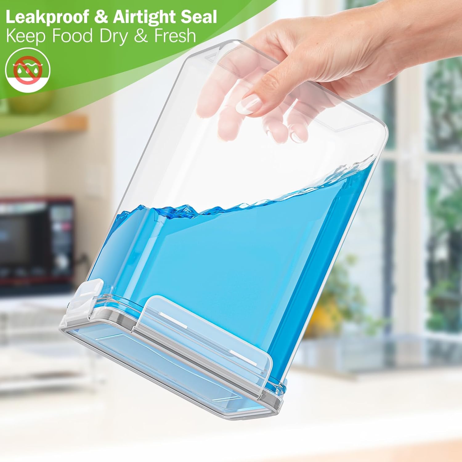 Thumbnail 6 de PurKeep Set 24 luftdichte Vorratsdosen