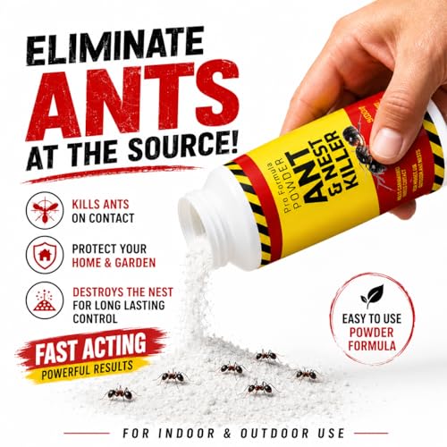 Detalle de Ant Killer Powder 300g by H HYDRO SIP — Indoor & Outdoor Nest Bait for Mess-Free Elimination