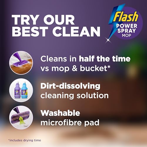 Thumbnail 3 de Flash Power Spray Mop Cleaner Starter Kit: All-in-One Cleaning for Every Floor