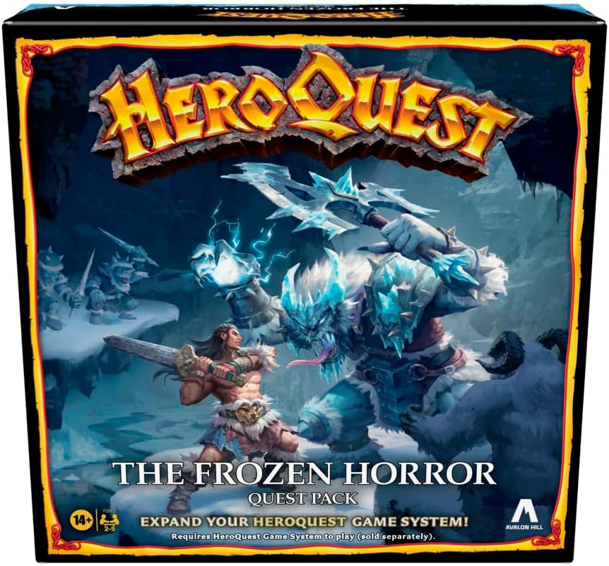 Detalle de HeroQuest The Frozen Horror Quest Pack 拡張セット|10クエスト・未塗装ミニチュア21個