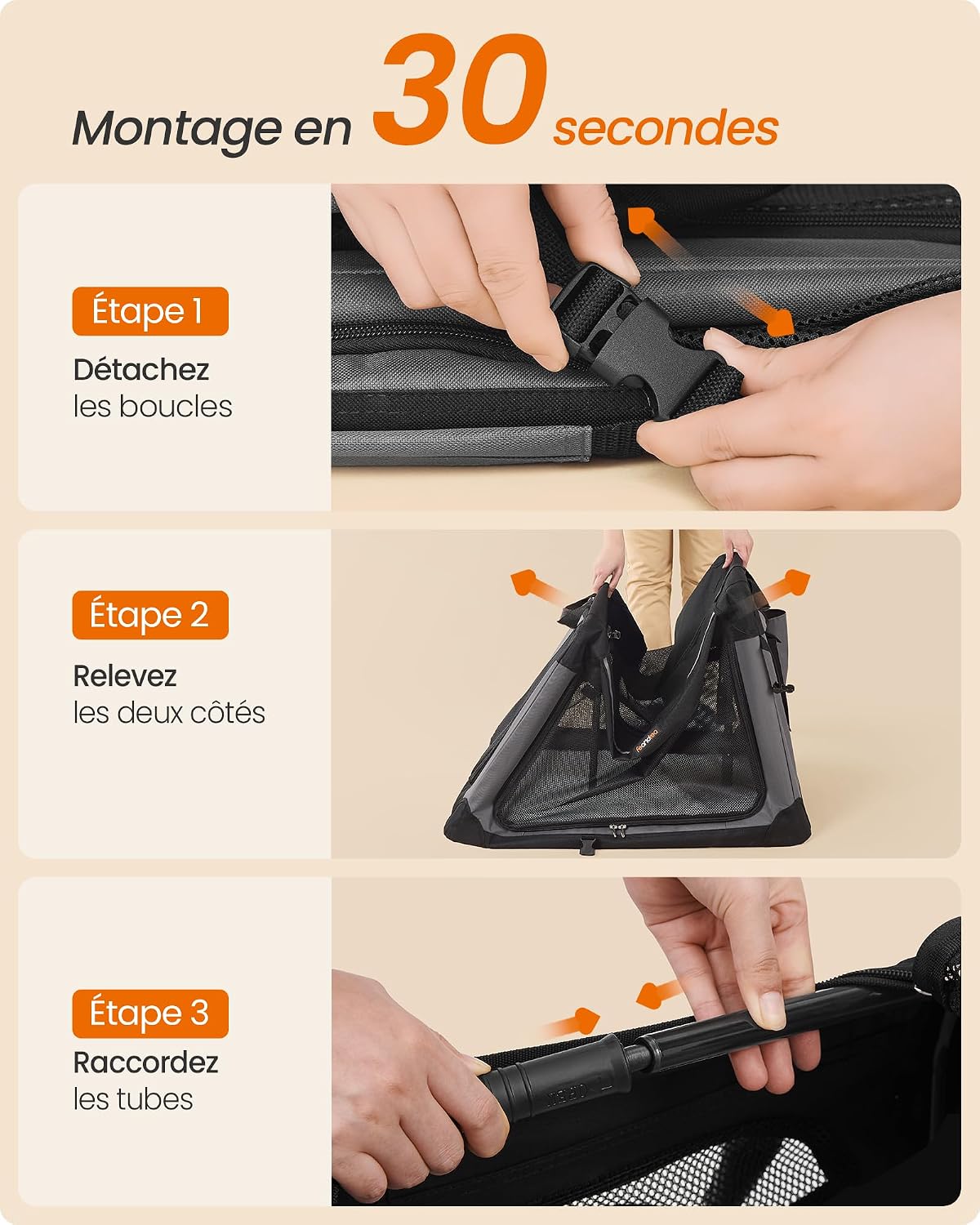 Thumbnail 2 de Feandrea Sac de Transport Chien 76,2 cm