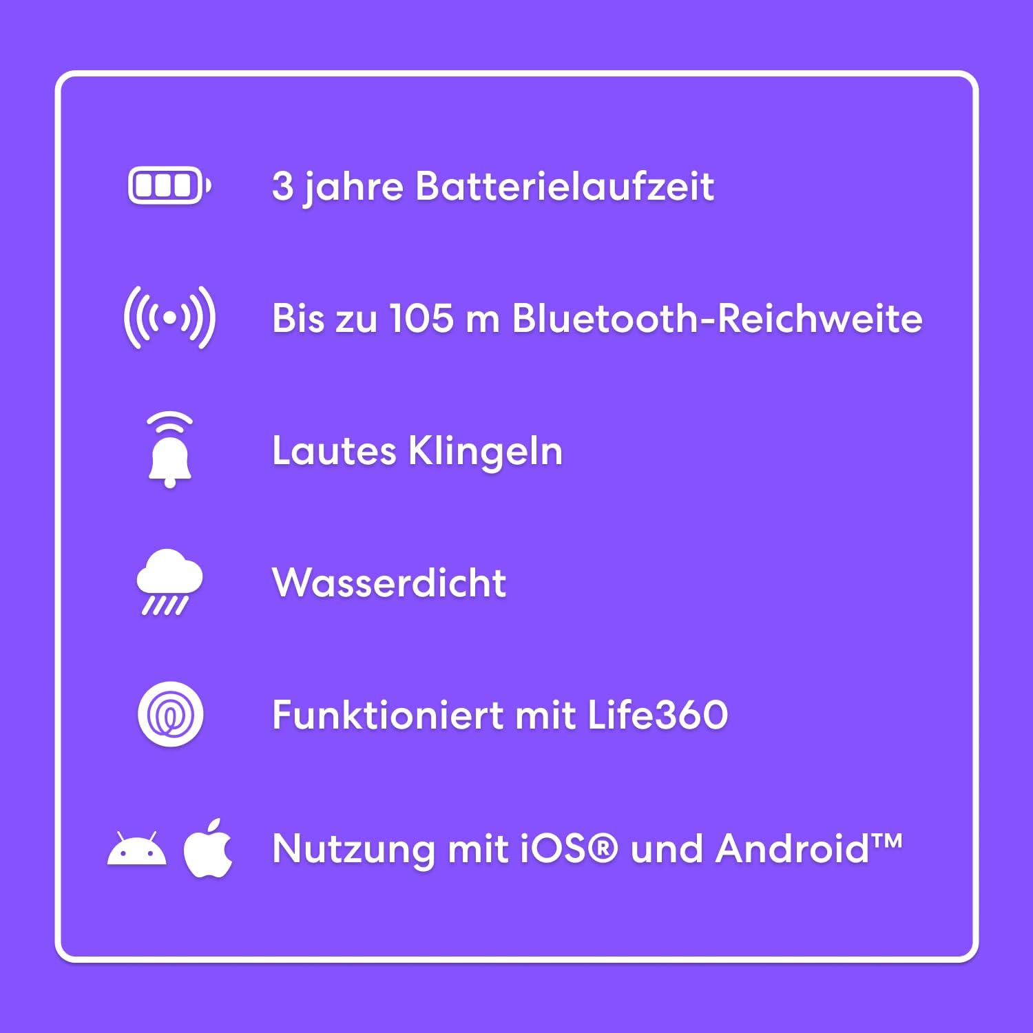 Thumbnail 6 de Life360 Tile Essentials – Bluetooth-Tracker im 4er-Pack