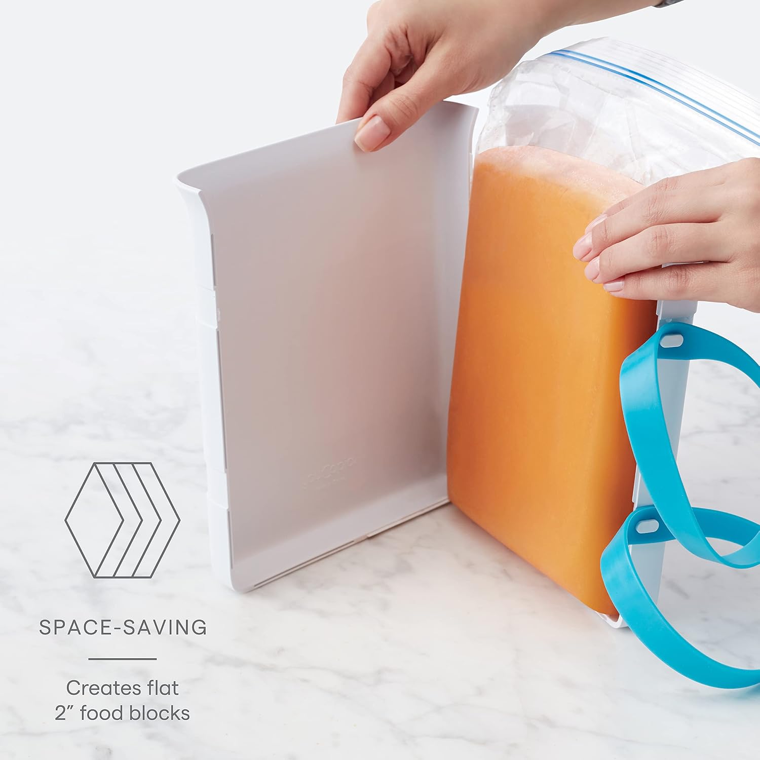 Detalle 2 de YouCopia FreezeUp 6-Cup Food Block Maker ⚙
