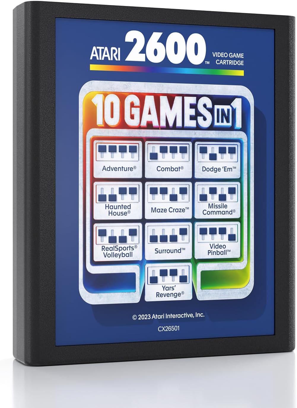 Detalle 2 de Atari 2600+ — la versione aggiornata del classico con compatibilità retro e 10 giochi inclusi