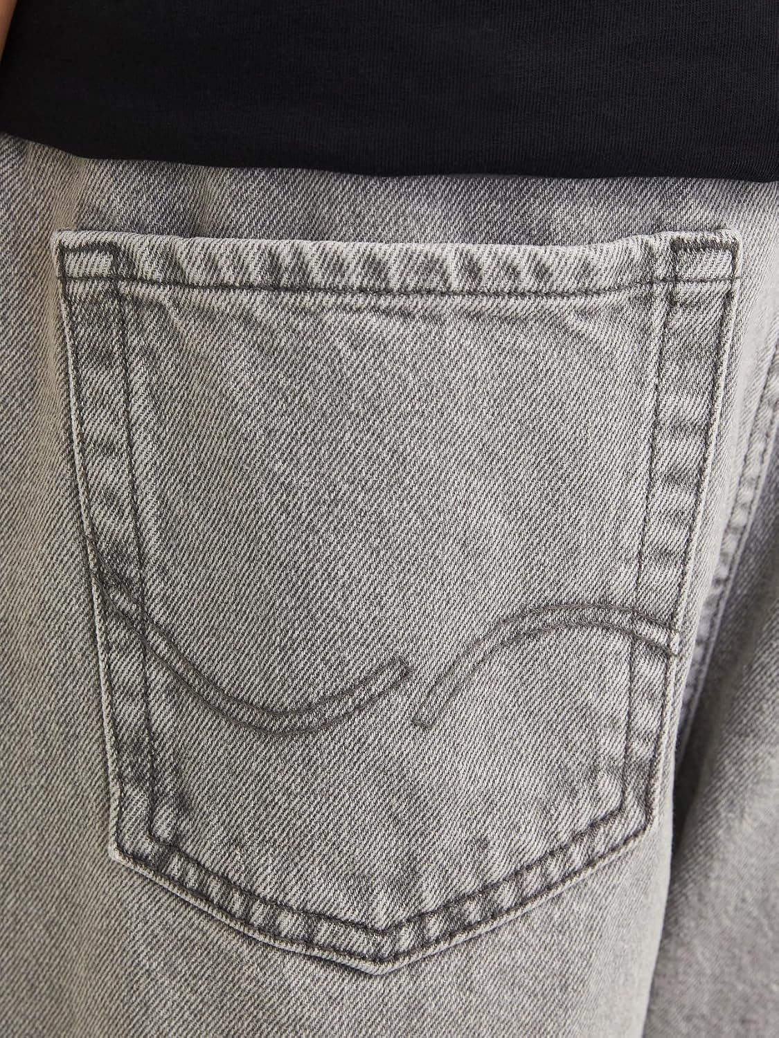 Detalle de Jack & Jones Jjialex Jjoriginal Sq 852 Noos — jean baggy en style smart casual homme