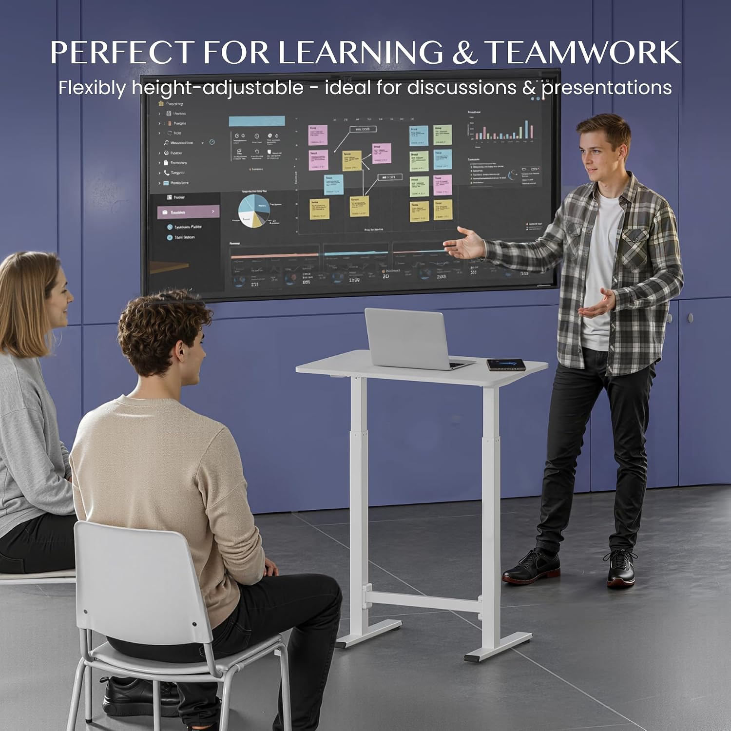 Thumbnail 5 de FLEXISPOT Small Standing Desk 80×50cm