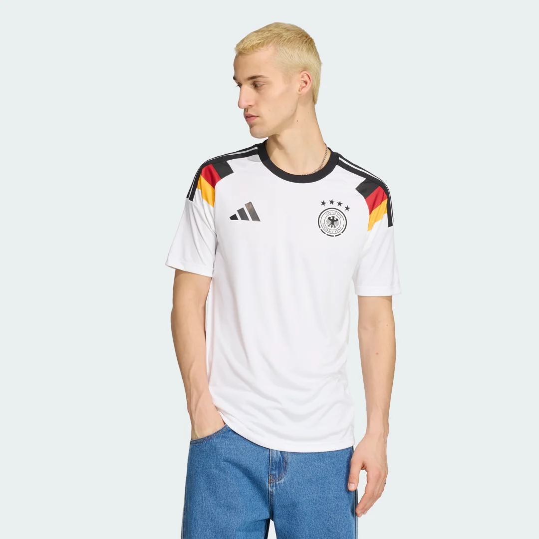 Detalle de Adidas Camiseta primera equipación Alemania 26 Réplica blanca