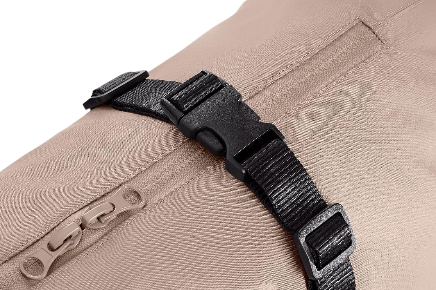 Detalle de Hunter Hundemantel Uppsala 2in1 – Taupe, Größe 47,5