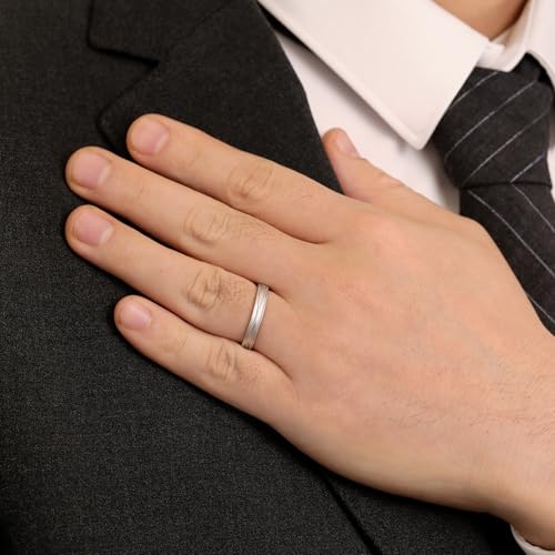 Thumbnail 7 de Meissa Anillos Promesa – Juego de Dos Alianzas de Plata 925 para Pareja