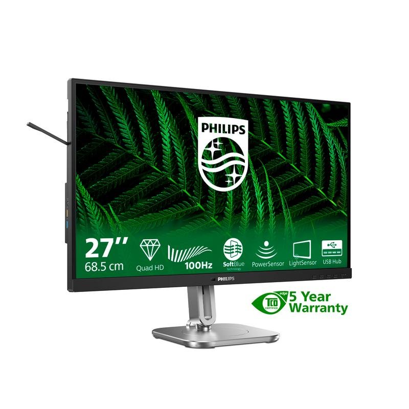 Thumbnail 2 de Monitor Philips 27B2G5500/00 – 27" Quad HD 100 Hz IPS con altura ajustable y altavoces