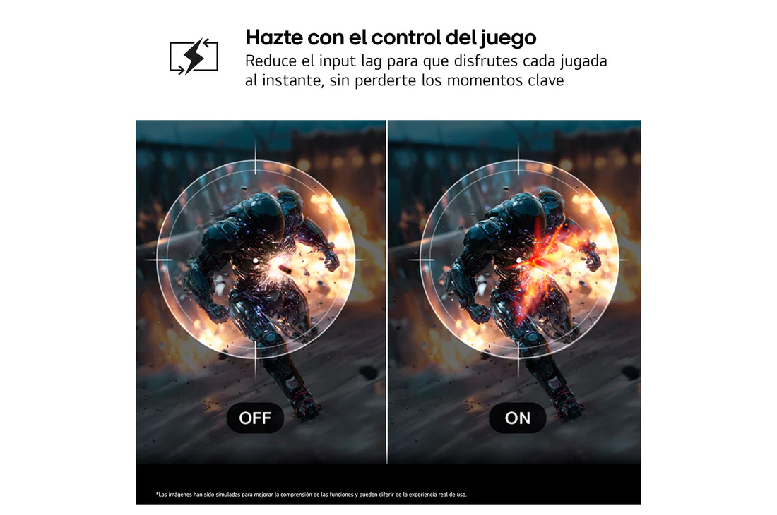 Detalle de LG UltraGear 27'' G4 (27G414B-B.OUTLET) – Monitor gaming FHD 144 Hz, 1 ms
