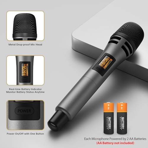 Thumbnail 5 de TONOR TW350 Wireless Microphones for Singing: All‑Rounder Karaoke Kit