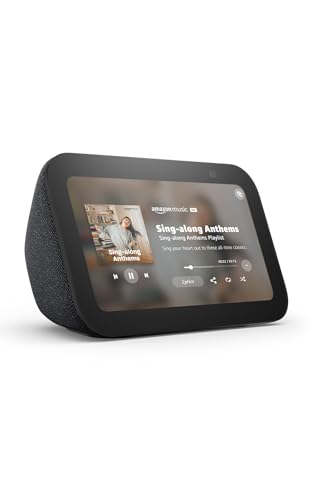 Detalle de Amazon Echo Show 5 (newest model) in Charcoal