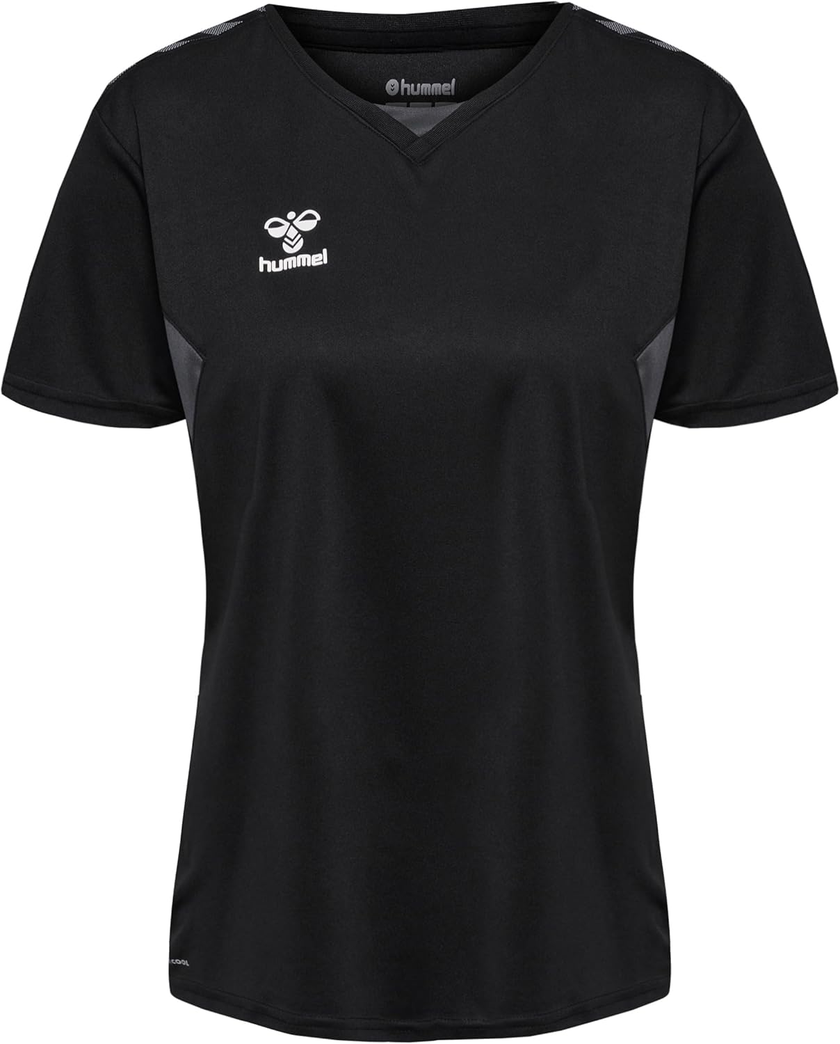 Detalle de Hummel Hmlauthentic Pl Jersey S/S Woman T-Shirt Femme – T-shirt à logo et coupe classique