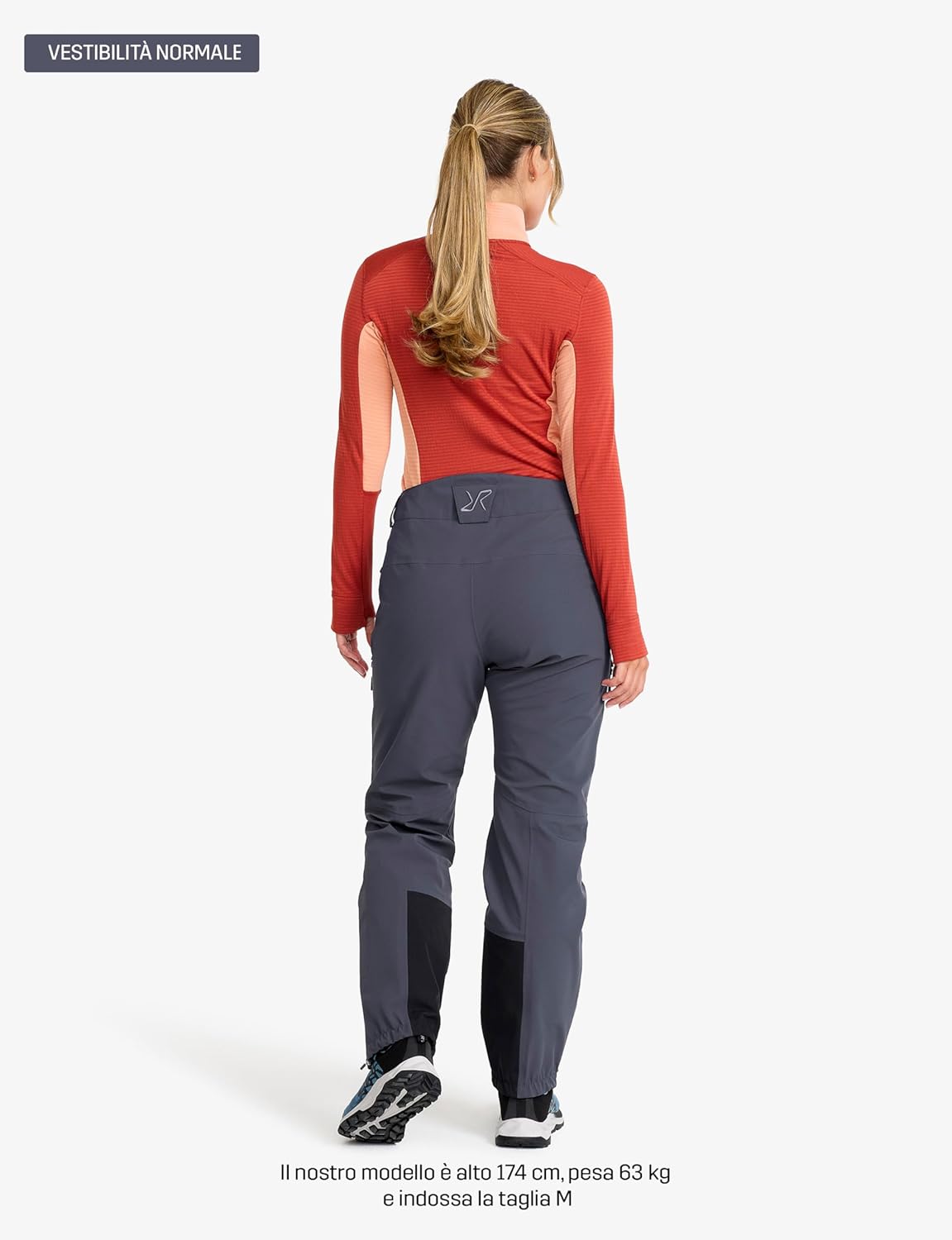 Thumbnail 3 de RevolutionRace Cyclone 3L Shell Pants da Donna — Pantaloni impermeabili con riflettori Recco per escursionismo