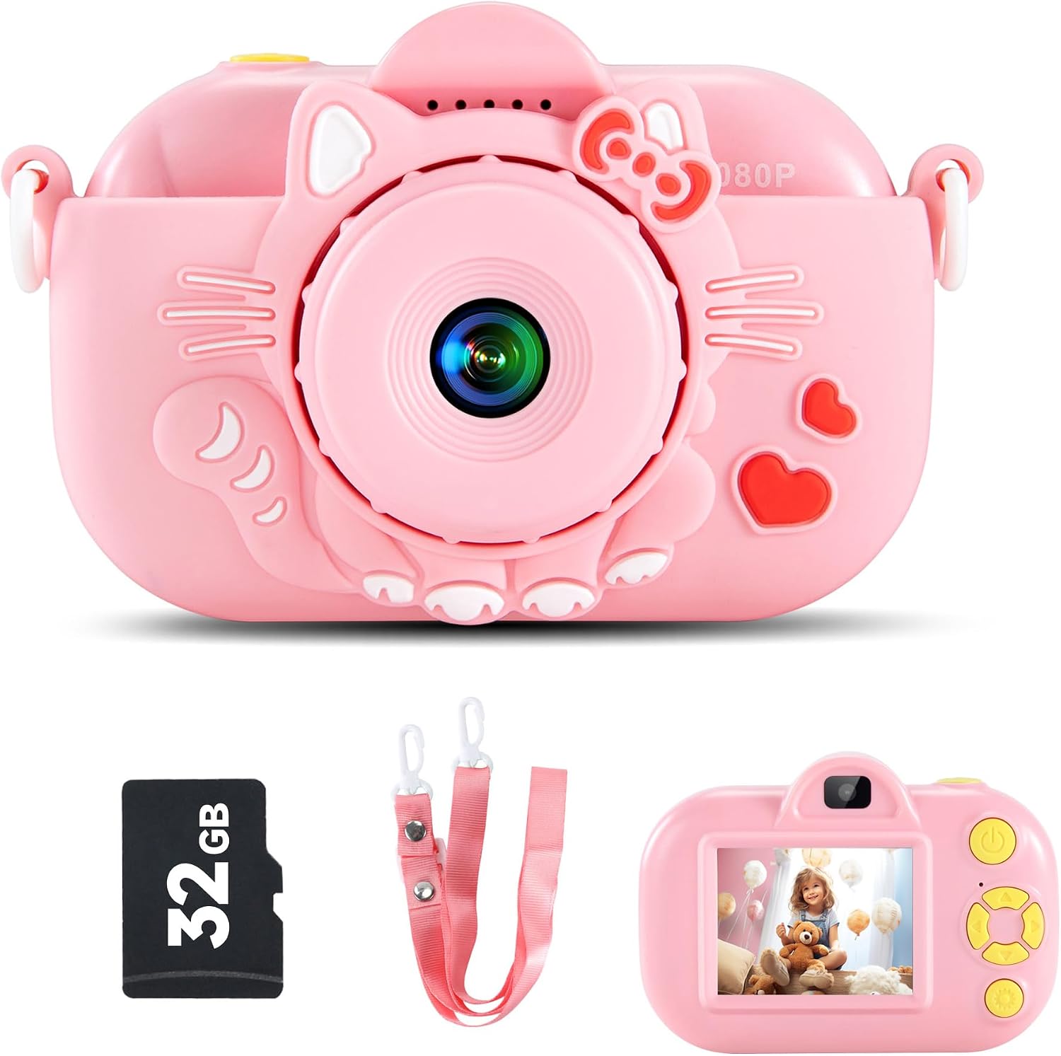 Thumbnail 6 de ZUODUN Kids Camera 1080P with 32GB SD Card