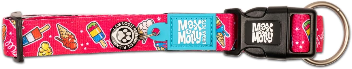 Detalle de Max & Molly Gotcha! Smart ID Hundehalsband Magical (mit QR-Code), M