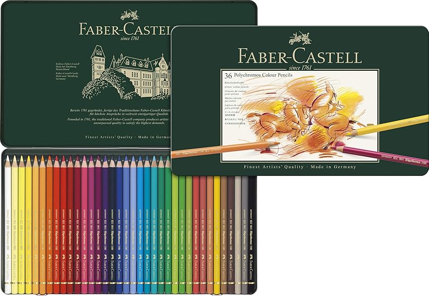 Thumbnail 2 de Faber-Castell 110036 Estuche Metal con 36 Ecolápices Polychromos 🎨