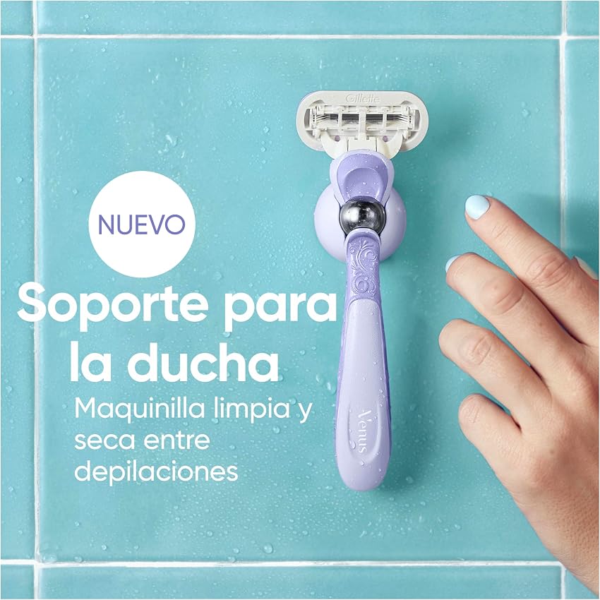 Detalle 1 de Venus Gillette Deluxe Smooth Swirl, Kit de Afeitado Mujer🪒