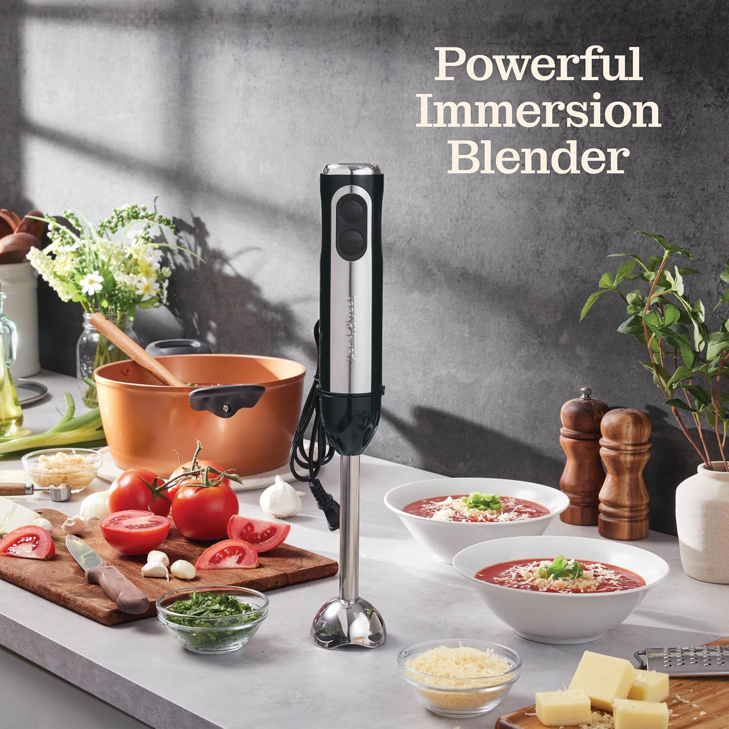Thumbnail 1 de Powerful Immersion Blender 500W for Smoothies 🍽