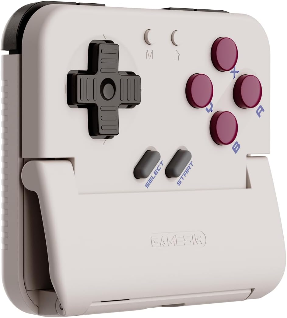 Detalle de GameSir Pocket Taco Vertical Handheld Controller for Android – Wireless Retro-Style Gamepad