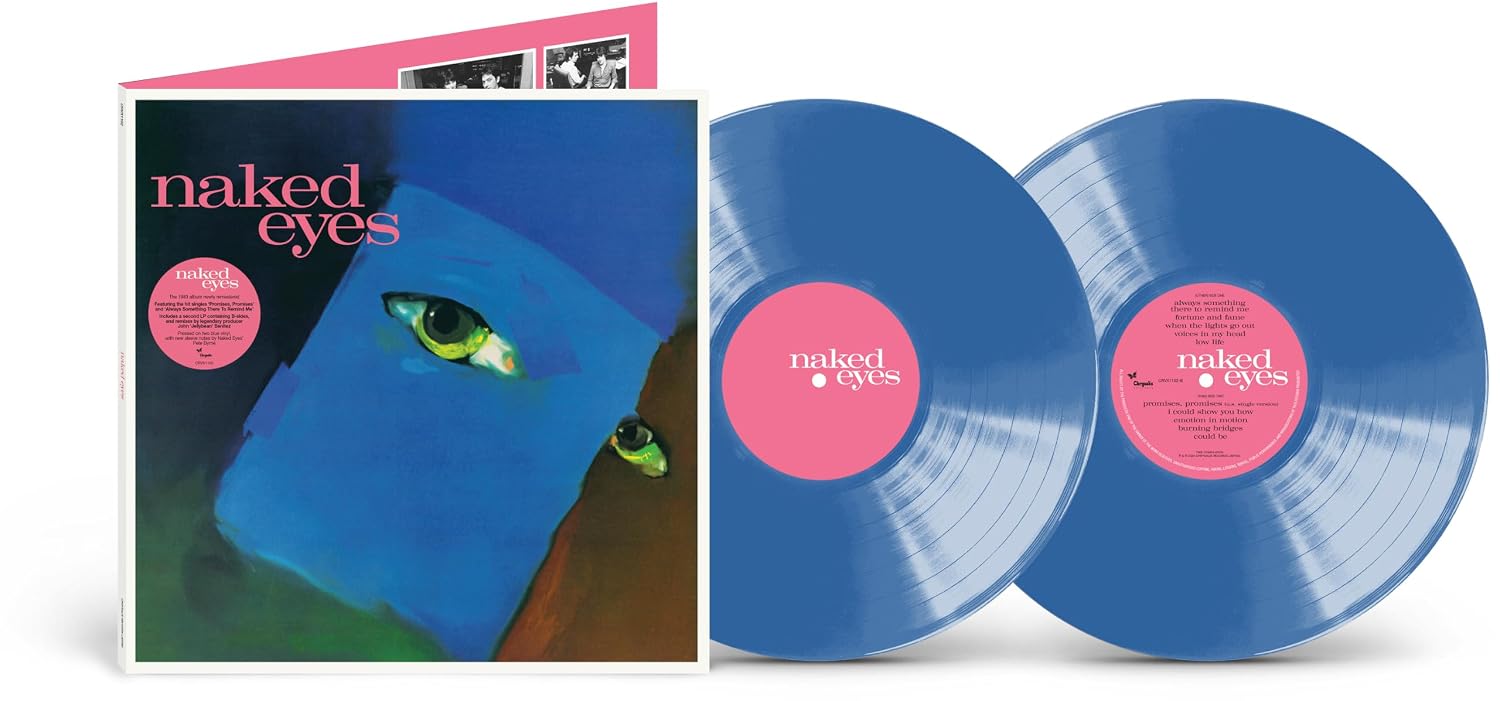 Detalle de Naked Eyes - 2025: Remastered 2-LP Blue Vinyl Album