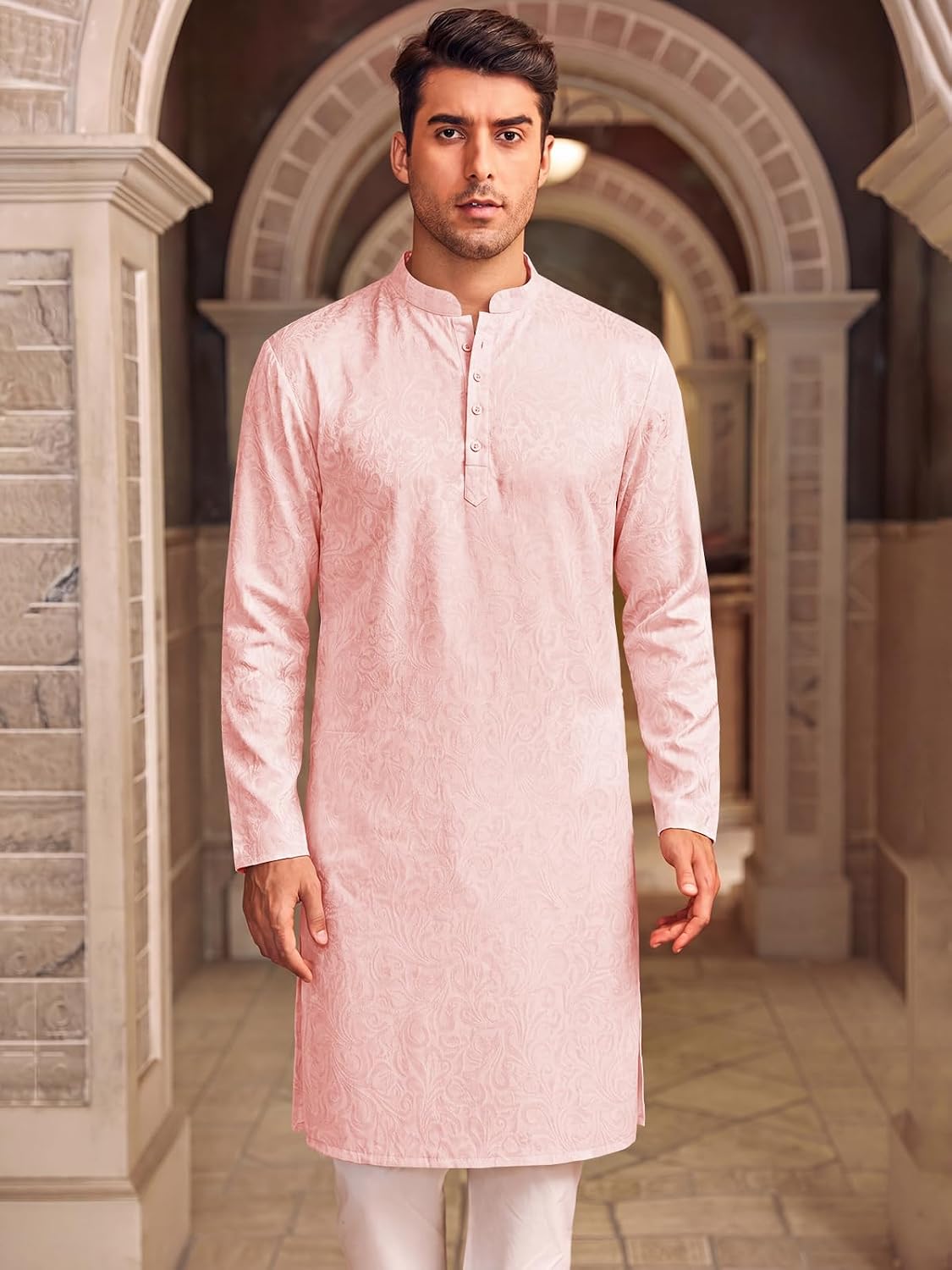 Thumbnail 2 de Runcati Men's Kurta Thobe Shirt