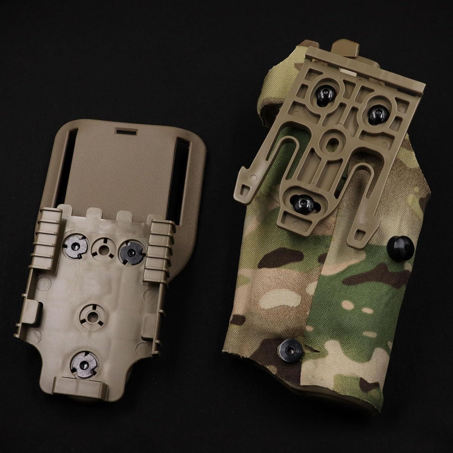 Detalle 2 de LThyzszb ガンホルスター用ねじ・3プロングTナットキット 48個 #8-32 UNC