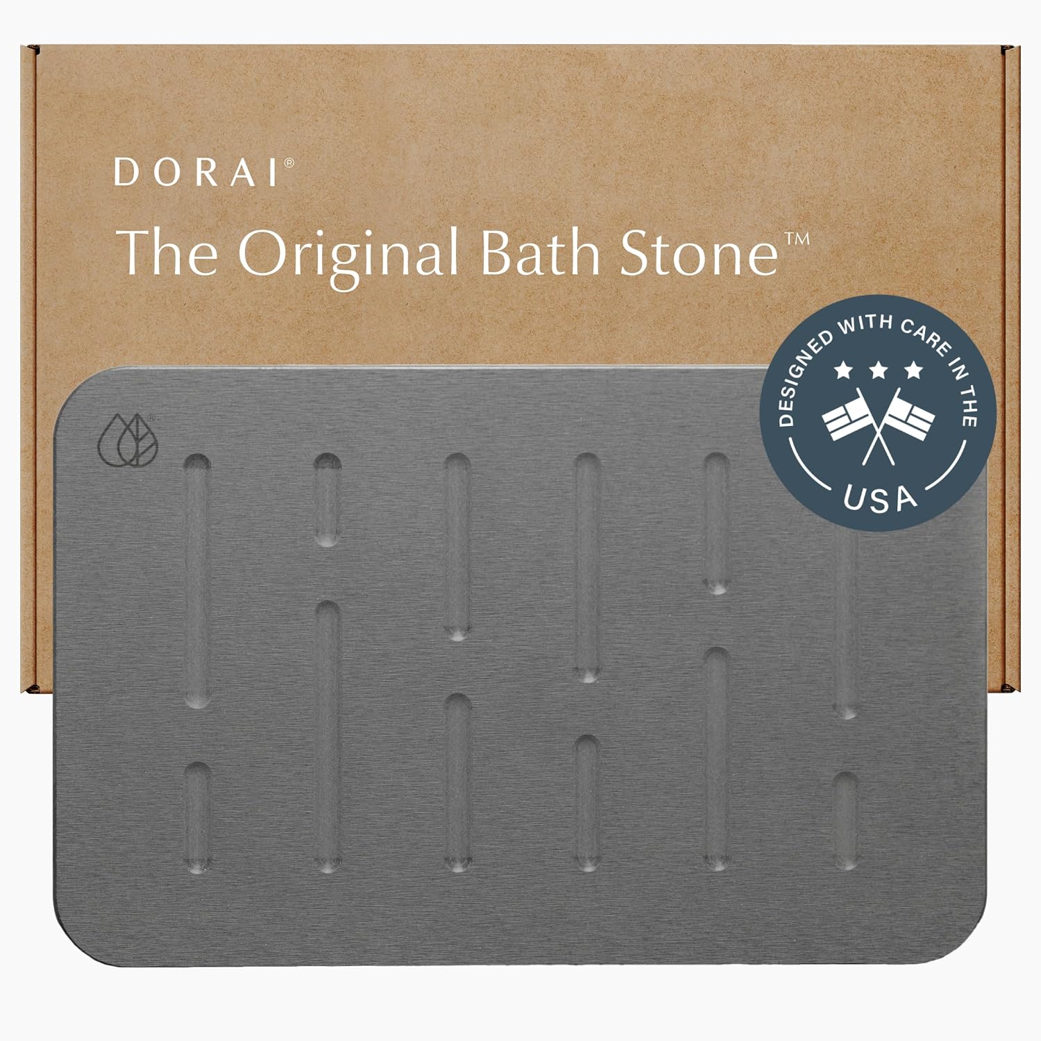 Detalle de Dorai Home Bath Stone quick-drying bath mat