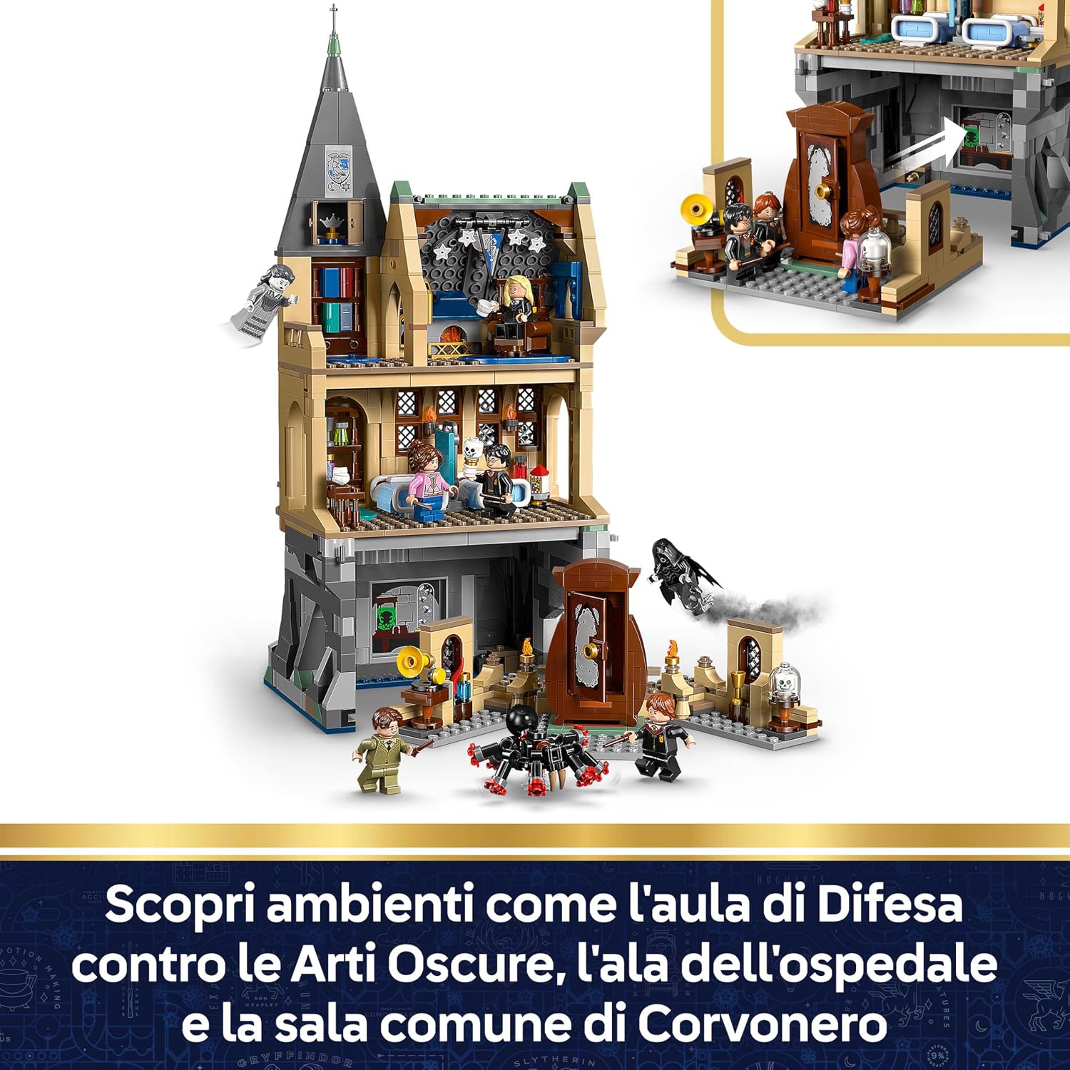 Thumbnail 2 de LEGO 76463 Castello di Hogwarts 3 piani