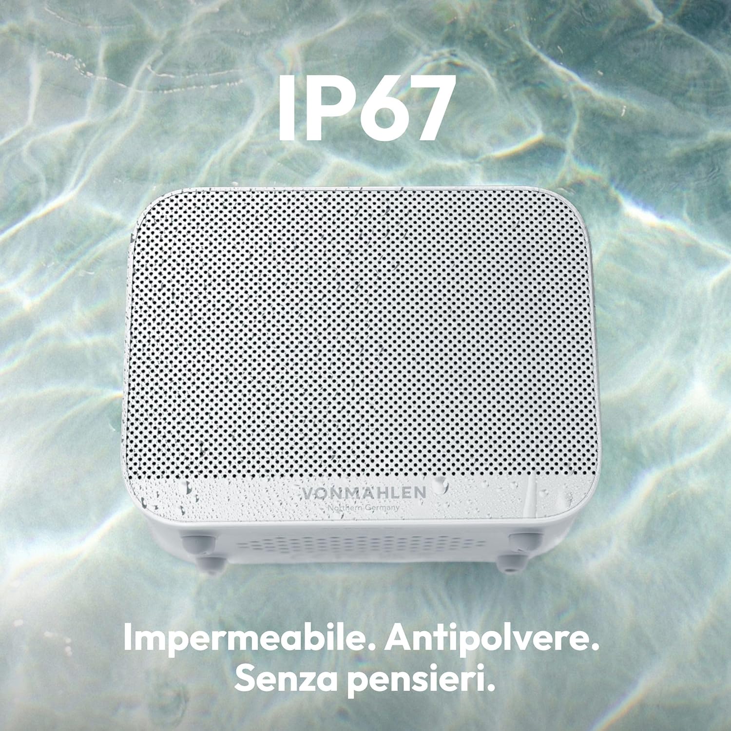 Thumbnail 6 de VONMÄHLEN Air Beats Go: altoparlante Bluetooth portatile con IP67, 5W e autonomia di 10 ore