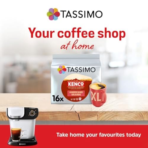 Thumbnail 1 de Tassimo Kenco Americano Grande Coffee Pods – XL Pack of 80 Drinks