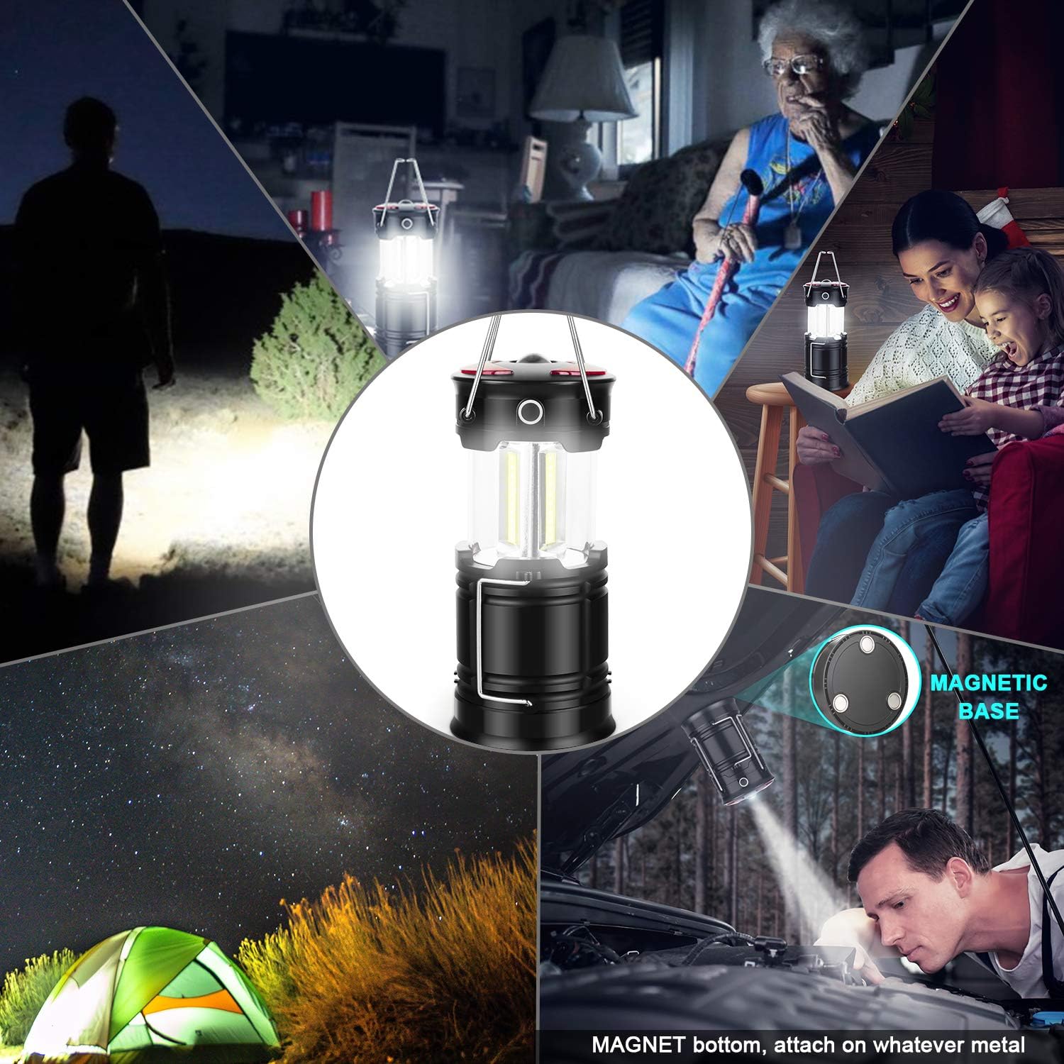 Detalle 2 de Camping Lantern 2-Pack