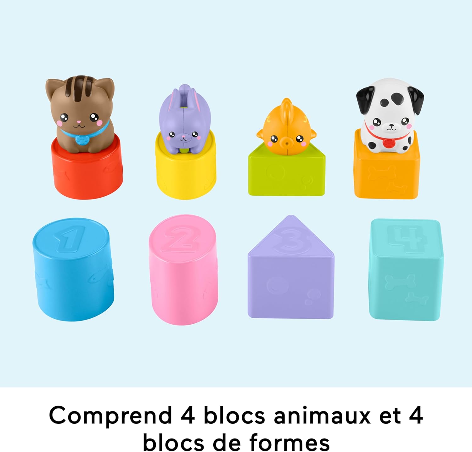 Thumbnail 4 de Fisher-Price HTW93 Jouet de motricité Fine Trieur Caisse de transport d’animaux (dès 6 mois)
