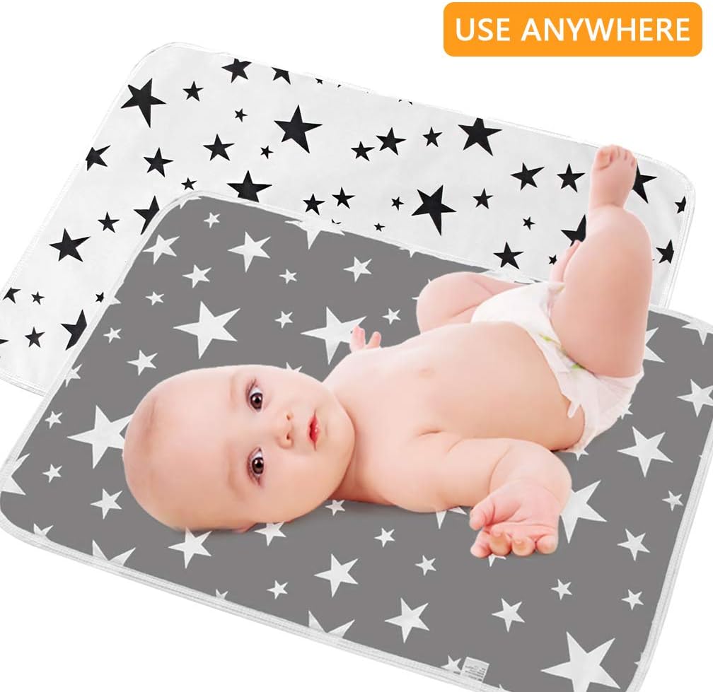 Thumbnail 6 de SACONELL 2 Pack Baby Waterproof Changing Mat – 19.6'' x 27.5