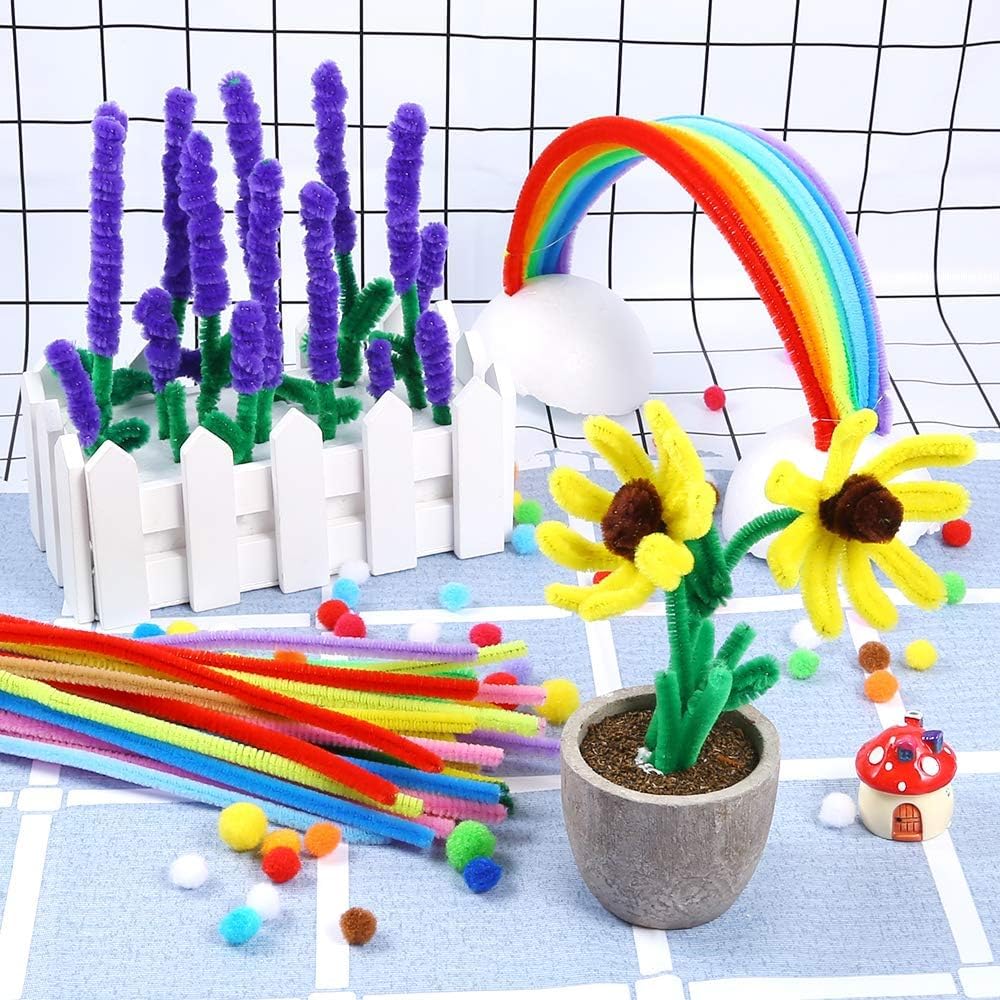 Thumbnail 5 de Caydo 1000 Pipe Cleaners 30 cm assorted colours 🧵