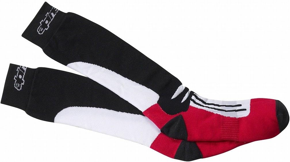 Detalle 1 de Alpinestars 1207240 skarpetki Racing Road, czarno-czerwone, S/M, dwupak