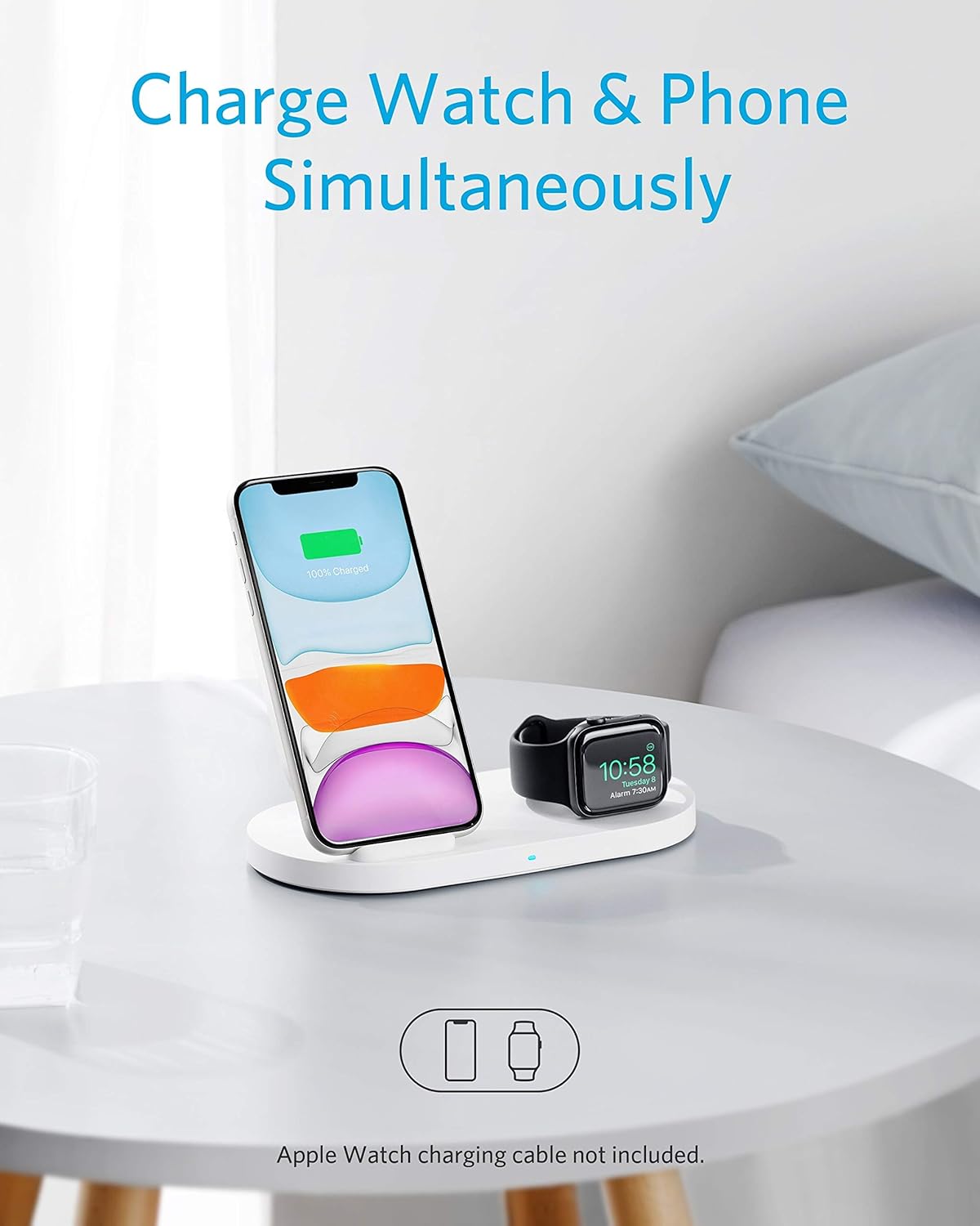 Thumbnail 1 de Anker PowerWave Sense 2-in-1 Stand with Apple Watch Holder — review and verdict