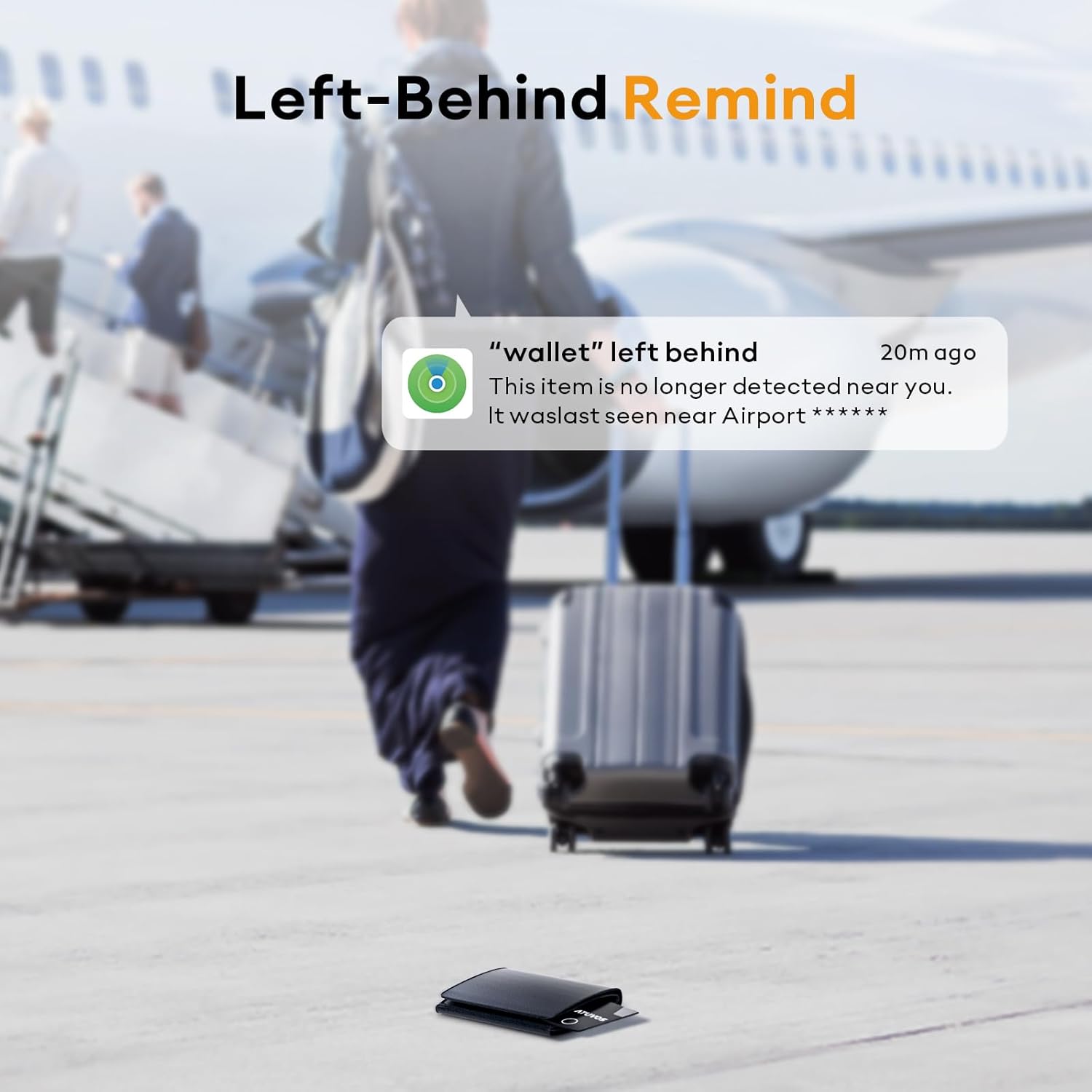 Thumbnail 3 de ATUVOS Air Tag Card Wallet Tracker Slim