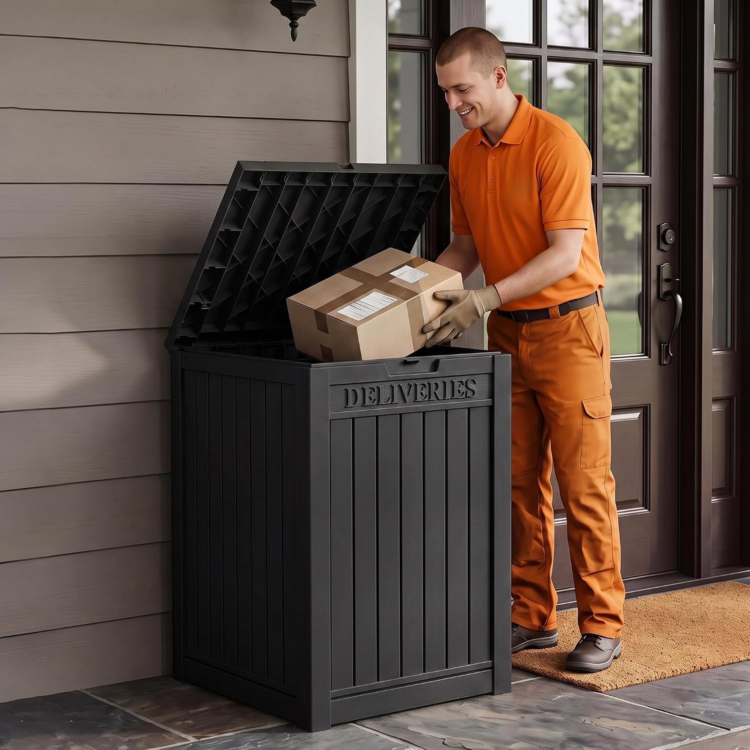 Thumbnail 6 de Outdoor Package Delivery Box, 90-Gallon