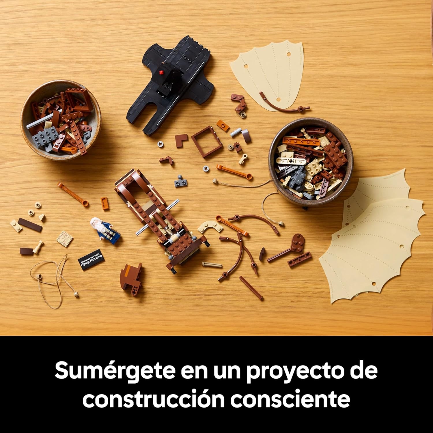 Thumbnail 2 de LEGO Icons 10363 Ornitóptero de Leonardo da Vinci
