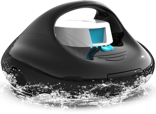 Detalle de BRINBO Robot para Piscina: 130 minutos de limpieza potente y carga rápida en 2,5 h