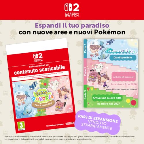 Thumbnail 7 de Pokémon Pokopia - Nintendo Switch 2 (Ed. Italiana) – ISBN non applicabile, versione su scheda