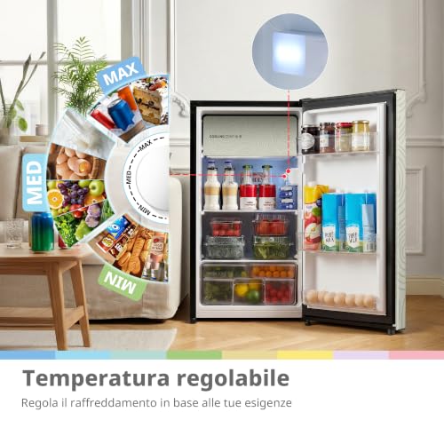 Detalle 2 de COMFEE' RCD92GF2EUY(E) Frigorifero 88L Monoporta: compatto, silenzioso e versatile