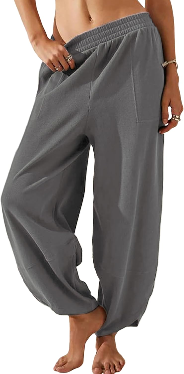 Thumbnail 5 de Himosyber Women Cotton Wide Leg Palazzo Pants