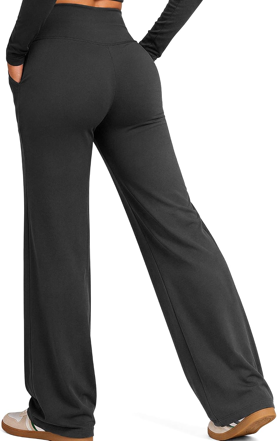 Thumbnail 6 de Yogaration Wide Leg Yoga Pants for Women, Crossover High Waisted – 29/31/33 Inch Inseams