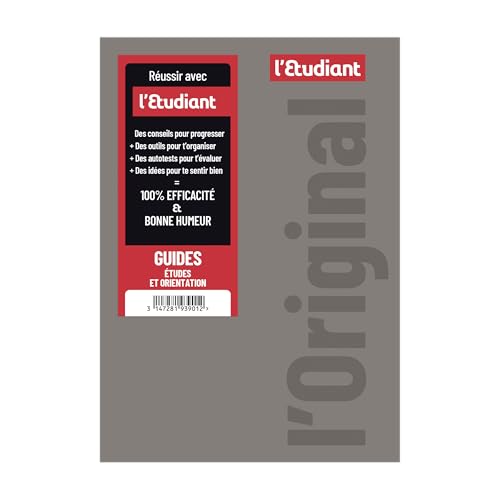Detalle de L'ETUDIANT ORIGINAL TAUPE Agenda Scolaire 2026-2027 — 1 jour par page, couverture moulée taupe, 15x21 cm